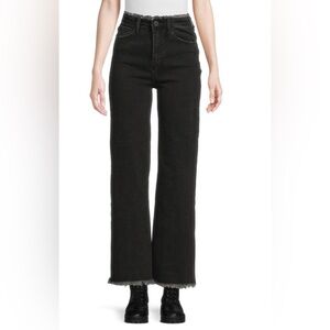 Etienne Marcel Black High-Waisted Wide-Leg Jeans NWT